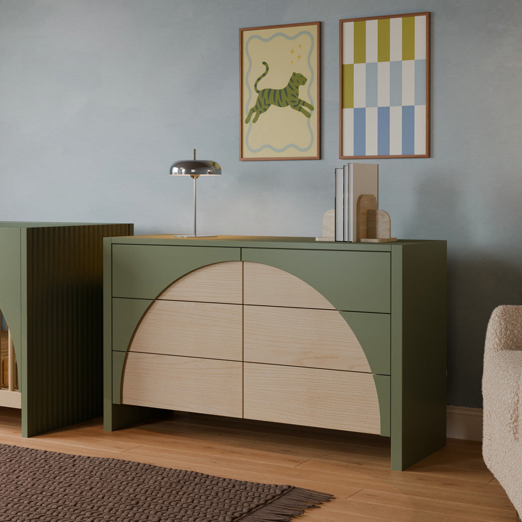 Moab 6-Drawer Assembled Dresser