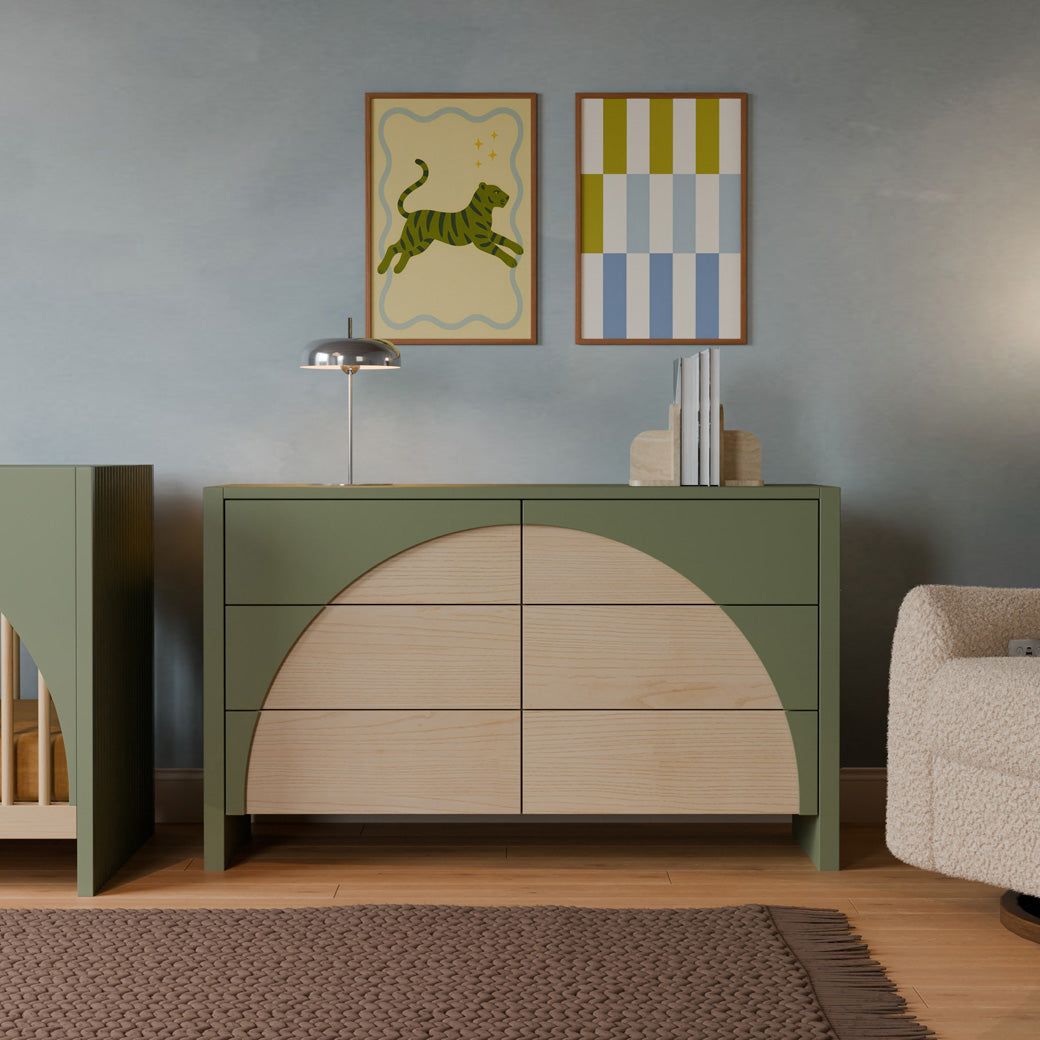 Moab 6-Drawer Assembled Dresser