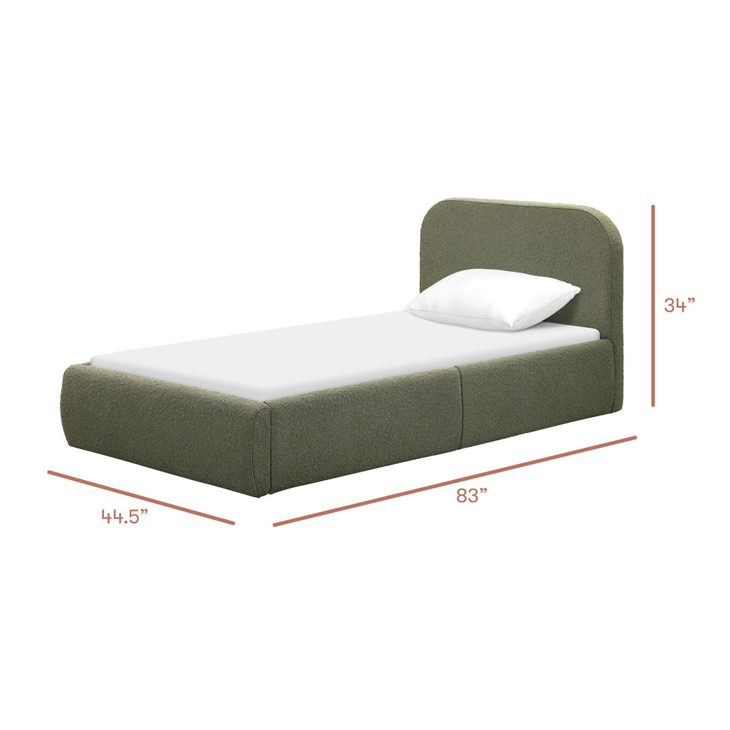 Nara Twin Floor Bed