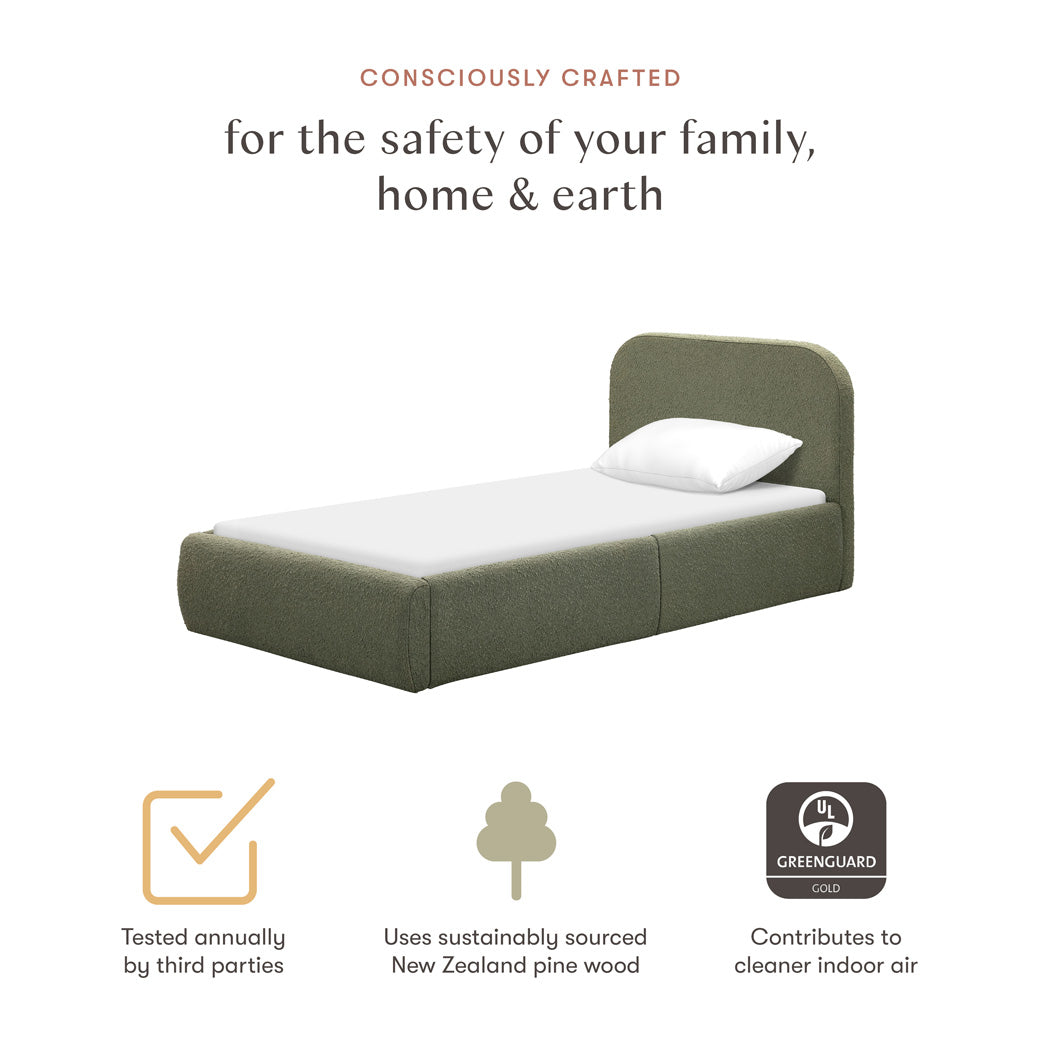 Nara Twin Floor Bed