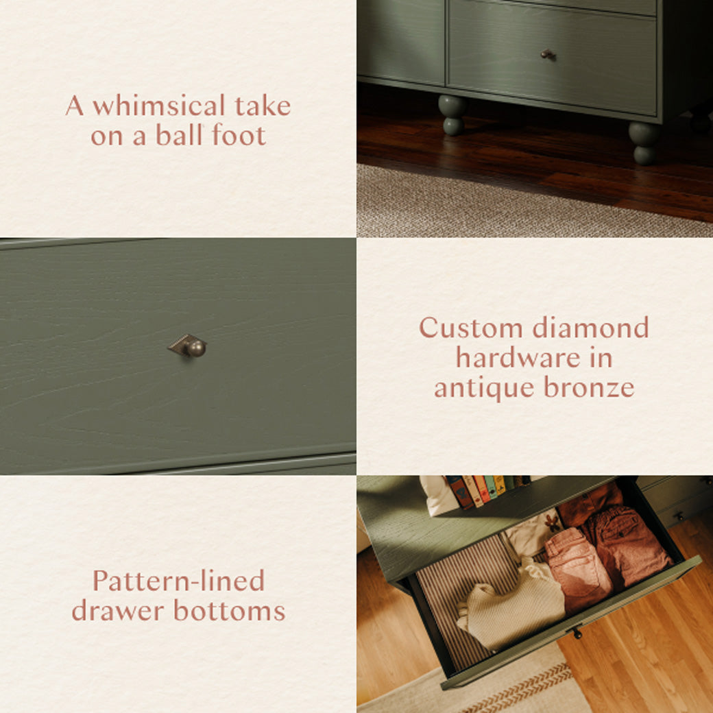 Astre 6-Drawer Wide Assembled Dresser (54") by Nate Berkus