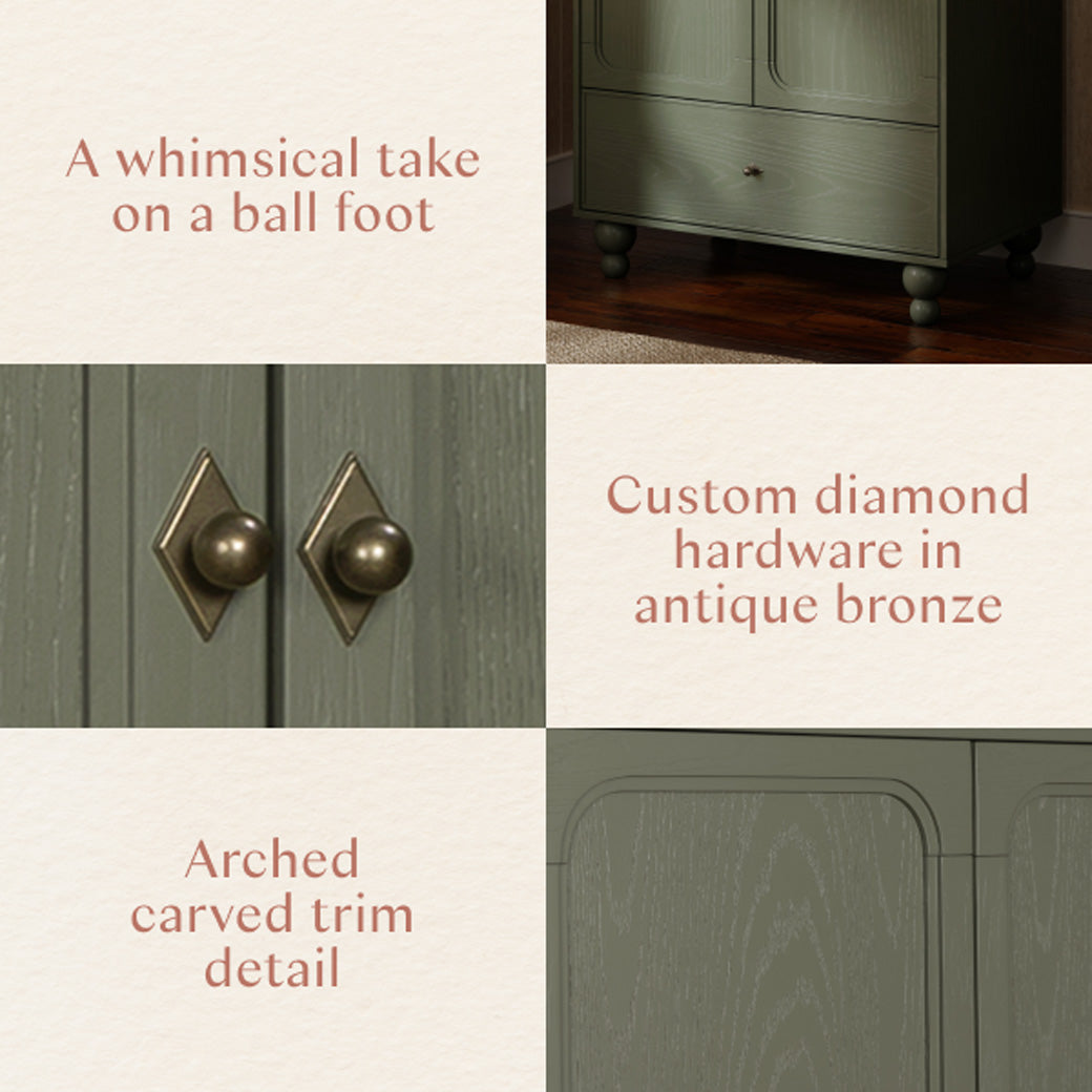 Astre Assembled Armoire by Nate Berkus