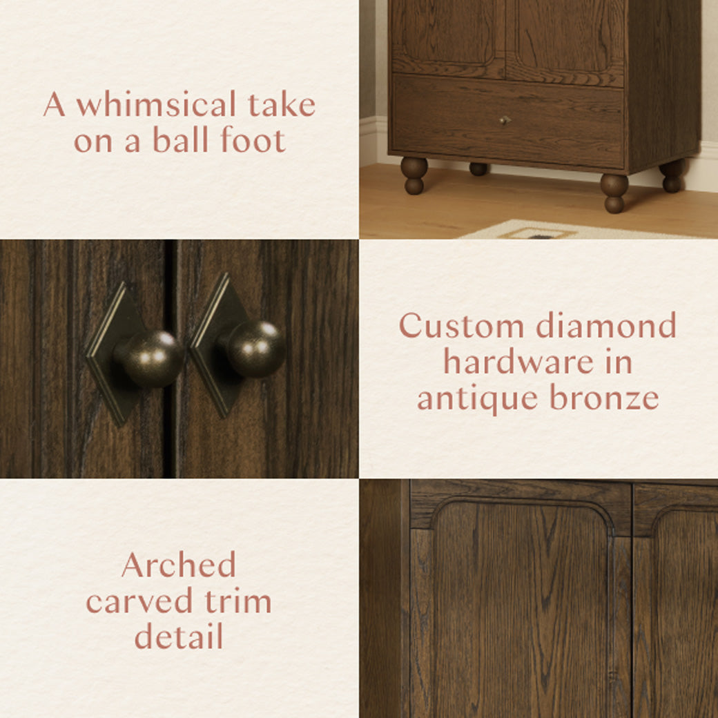Astre Assembled Armoire by Nate Berkus