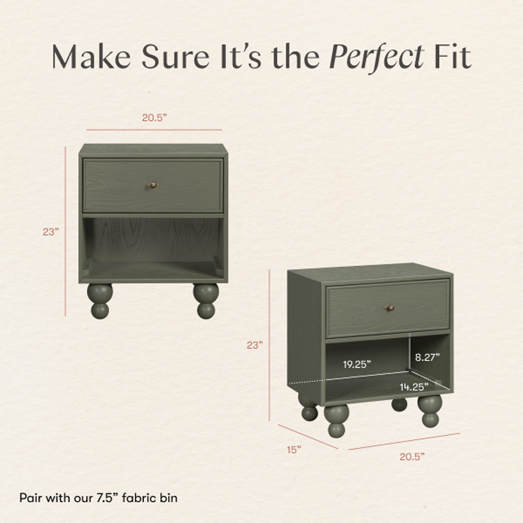 Astre Assembled Nightstand by Nate Berkus