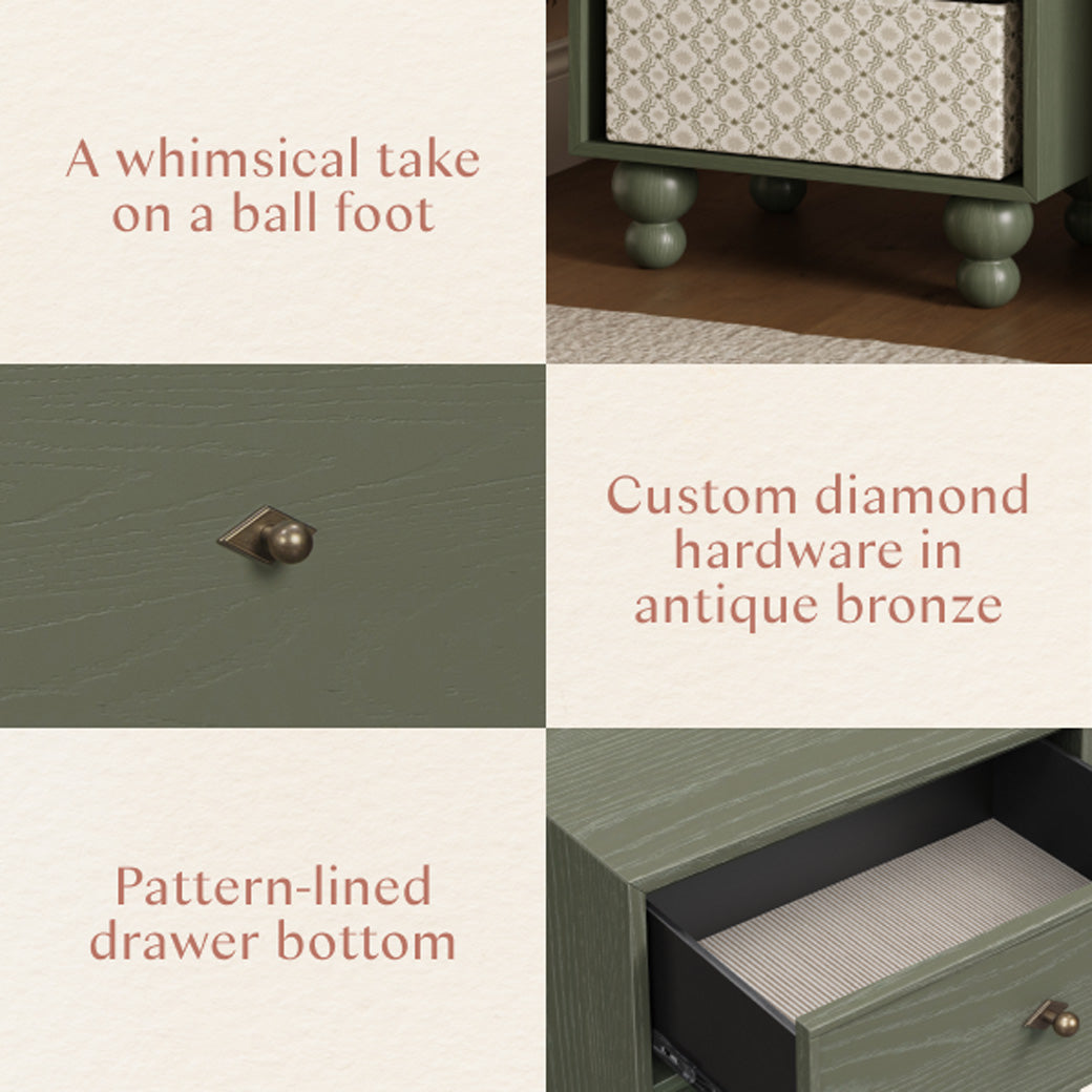 Astre Assembled Nightstand by Nate Berkus