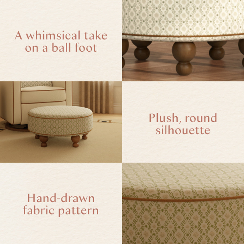 Astre Ottoman by Nate Berkus