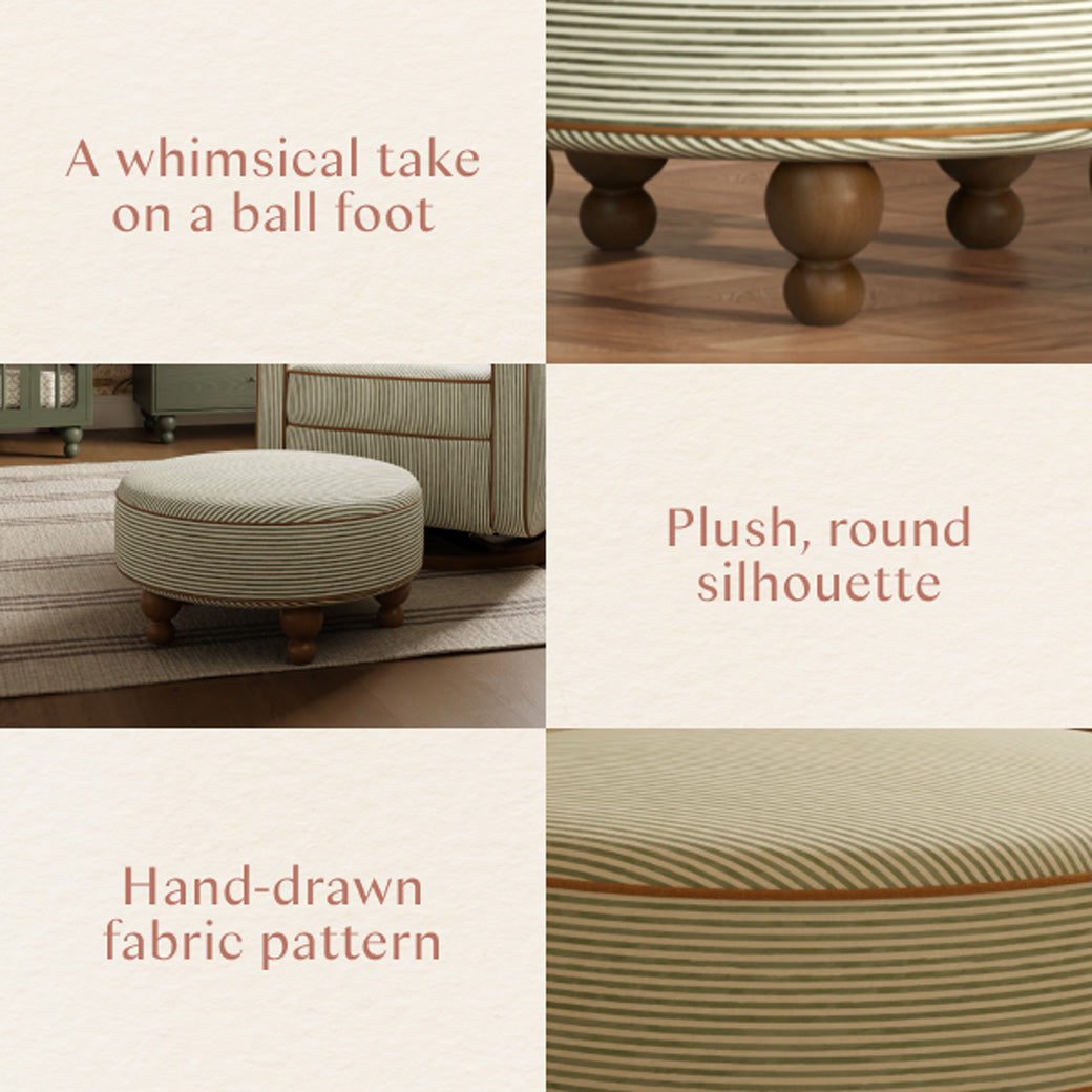 Astre Ottoman by Nate Berkus