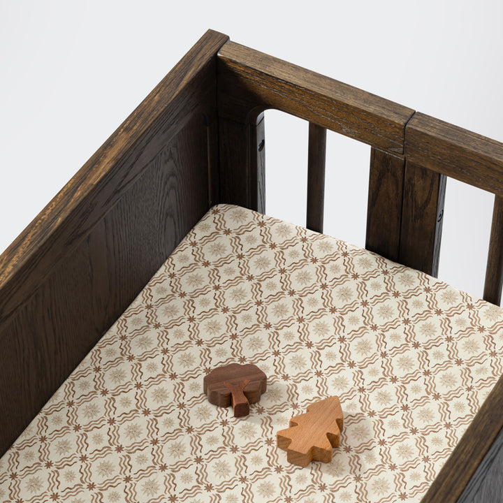 All-Stages Bassinet Sheet in GOTS Certified Organic Brushed Cotton