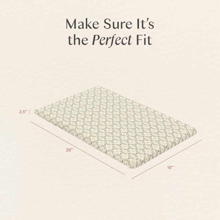 All-Stages Bassinet Sheet in GOTS Certified Organic Brushed Cotton