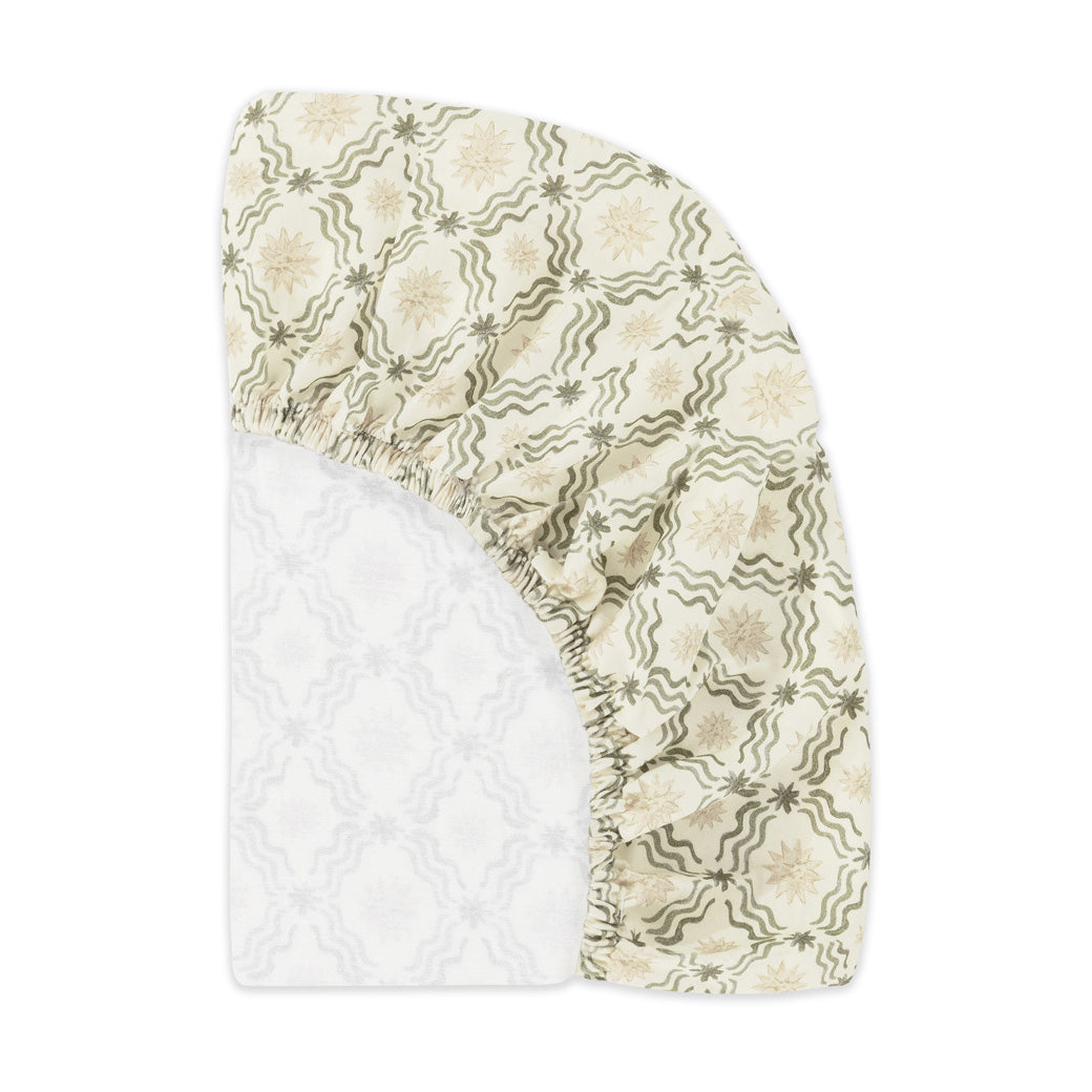All-Stages Bassinet Sheet in GOTS Certified Organic Brushed Cotton
