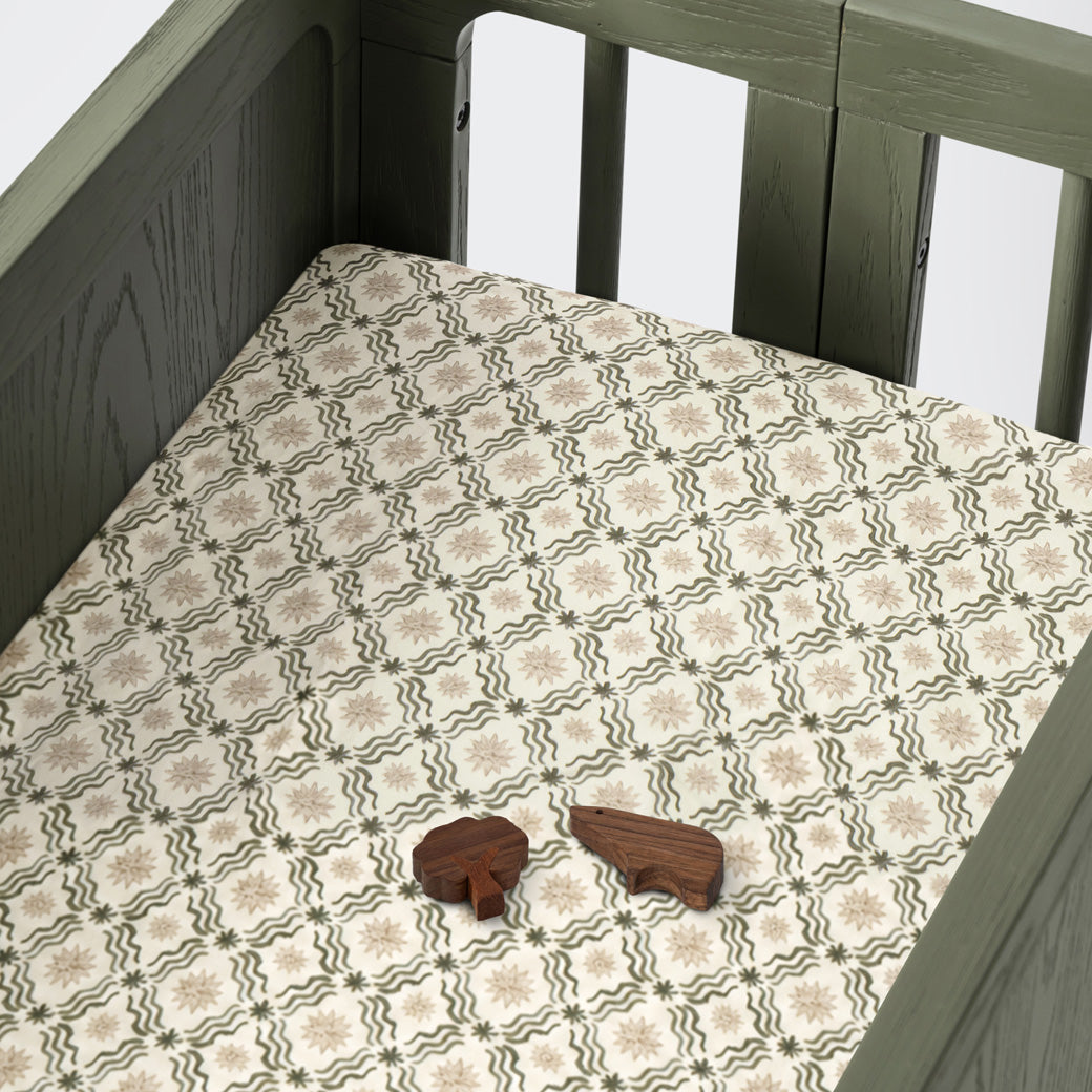 All-Stages Bassinet Sheet in GOTS Certified Organic Brushed Cotton