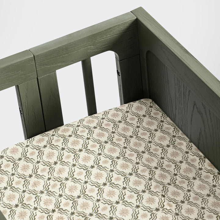 All-Stages Bassinet Sheet in GOTS Certified Organic Brushed Cotton
