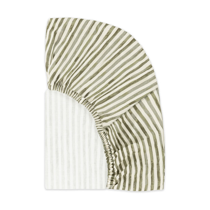 All-Stages Bassinet Sheet in GOTS Certified Organic Brushed Cotton