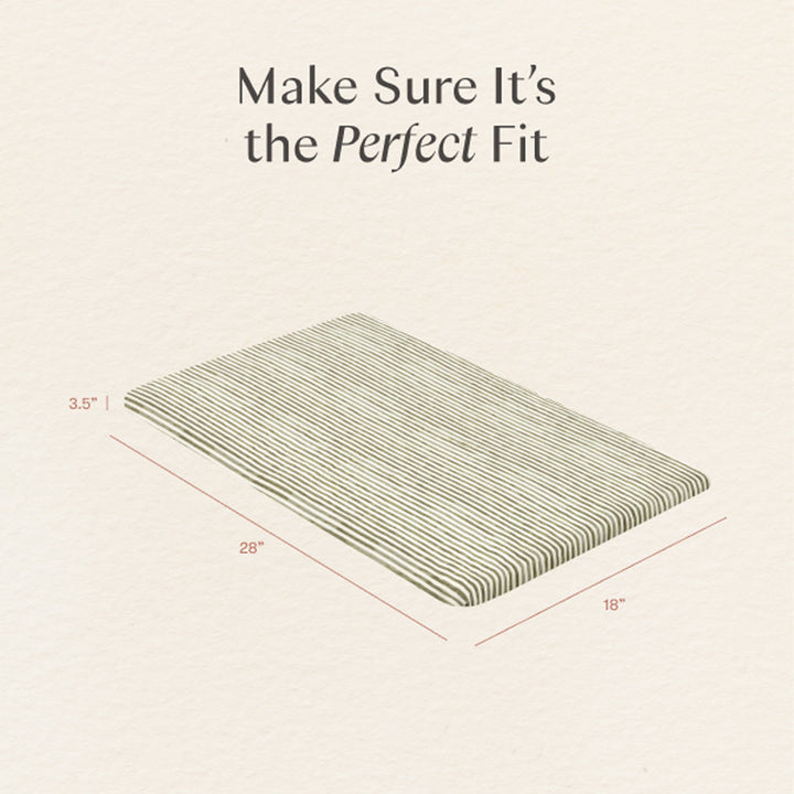 All-Stages Bassinet Sheet in GOTS Certified Organic Brushed Cotton
