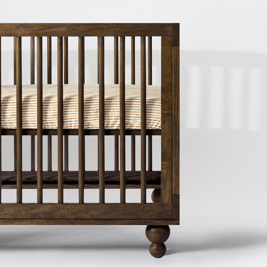 All-Stages Midi Crib Sheet in GOTS Certified Organic Brushed Cotton
