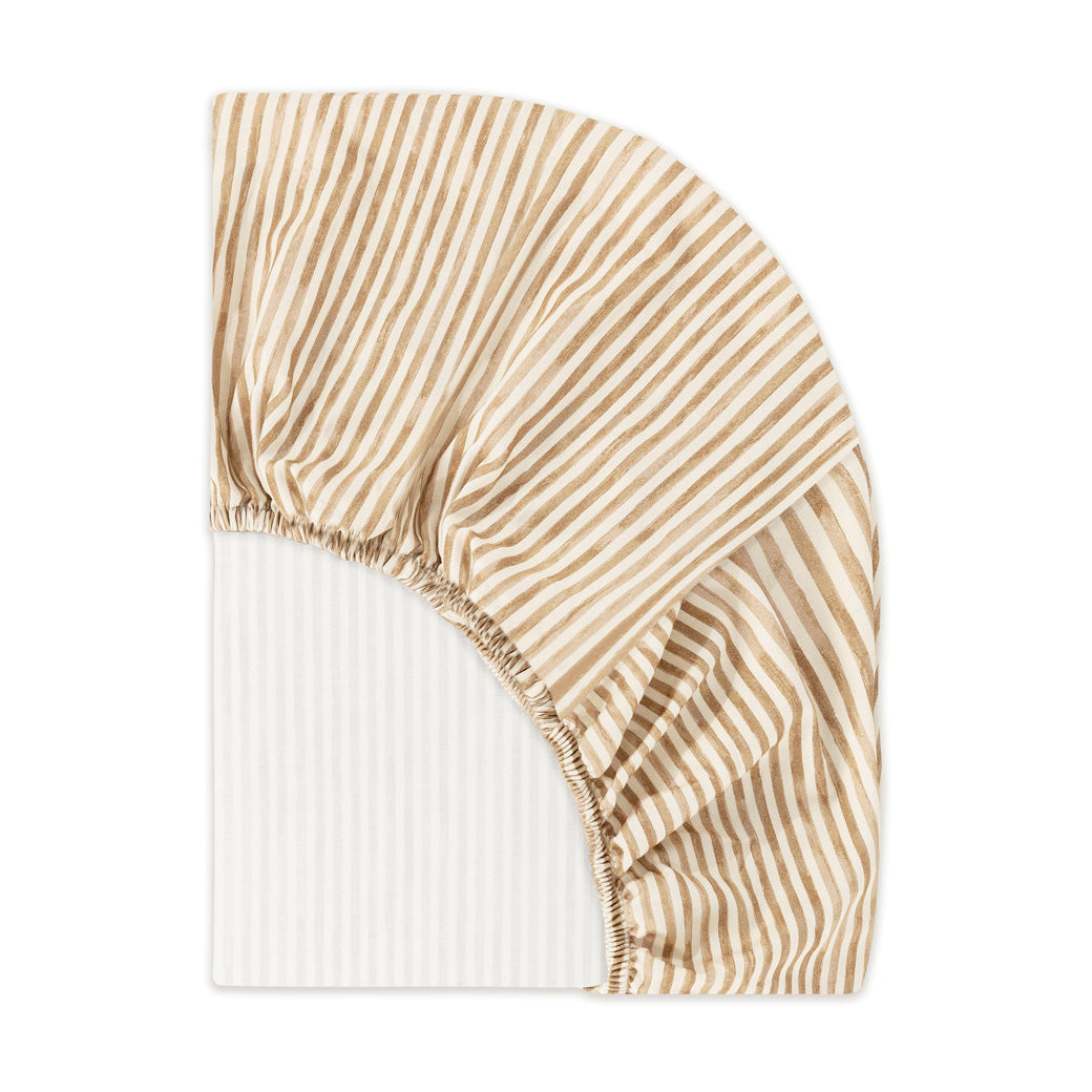 All-Stages Midi Crib Sheet in GOTS Certified Organic Brushed Cotton