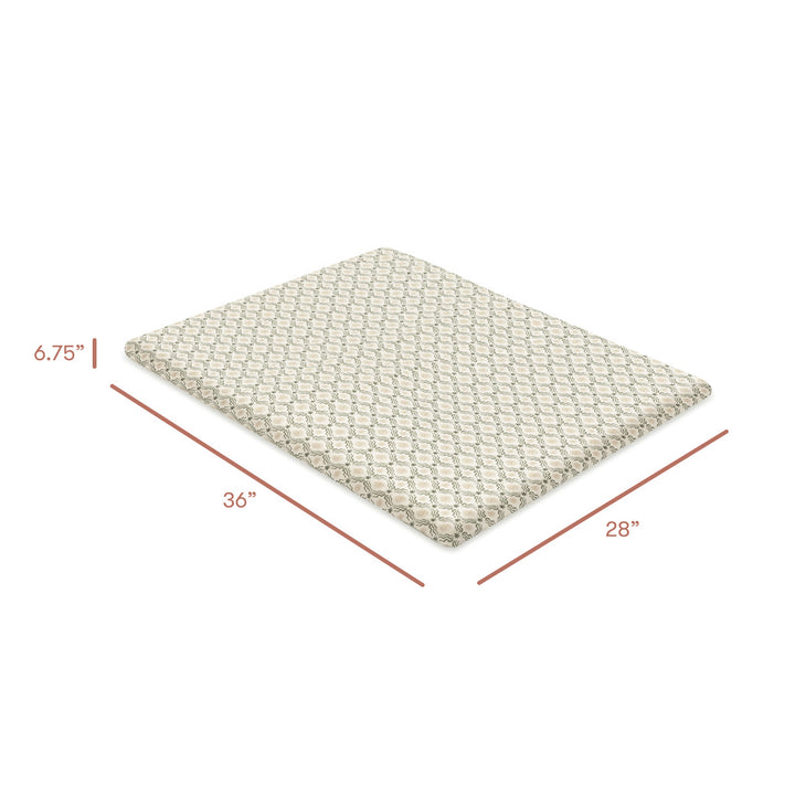 All-Stages Midi Crib Sheet in GOTS Certified Organic Brushed Cotton