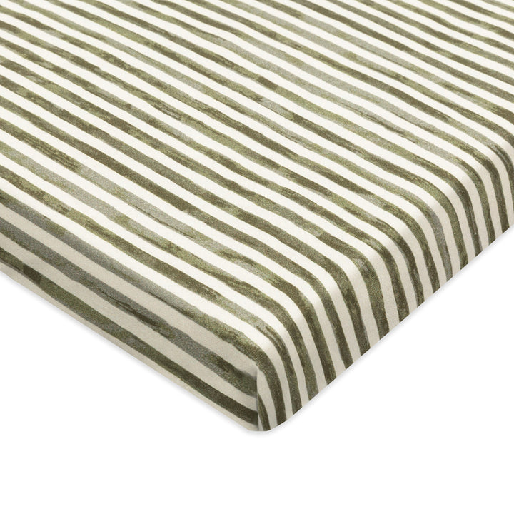All-Stages Midi Crib Sheet in GOTS Certified Organic Brushed Cotton