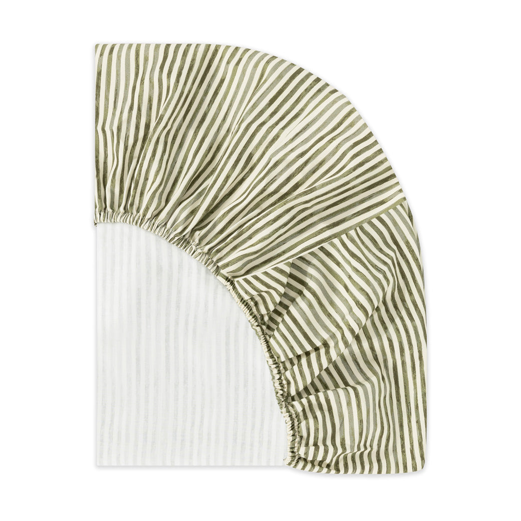 All-Stages Midi Crib Sheet in GOTS Certified Organic Brushed Cotton