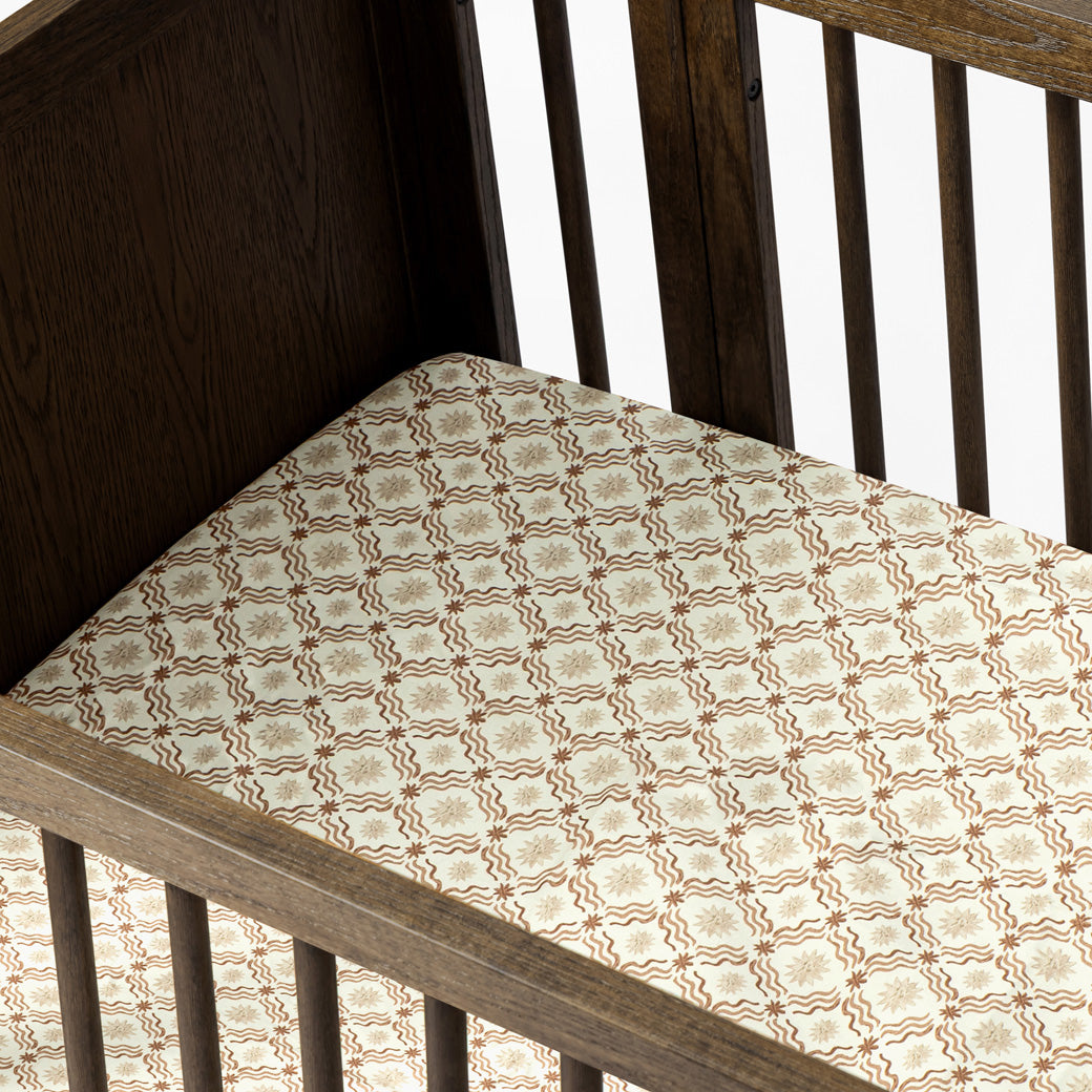 Crib Sheet in GOTS Certified Organic Brushed Cotton