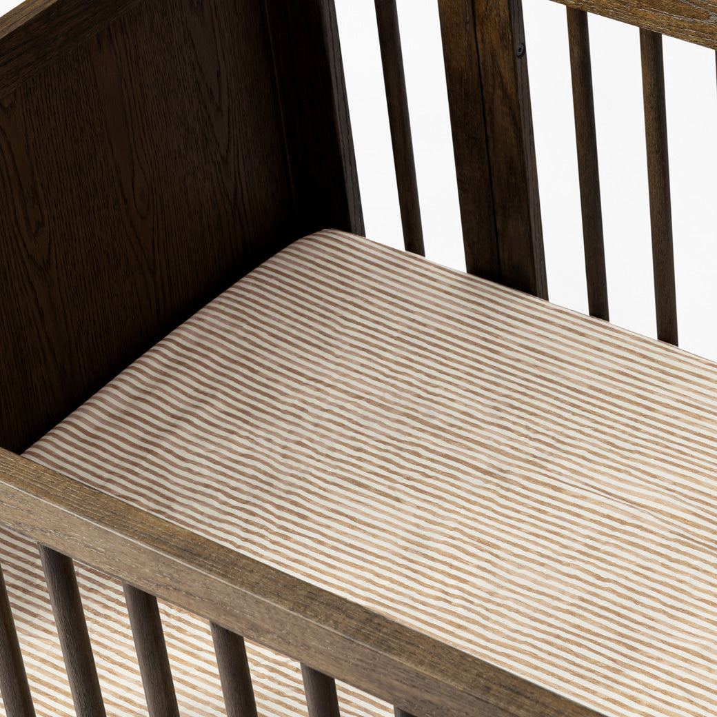 Crib Sheet in GOTS Certified Organic Brushed Cotton