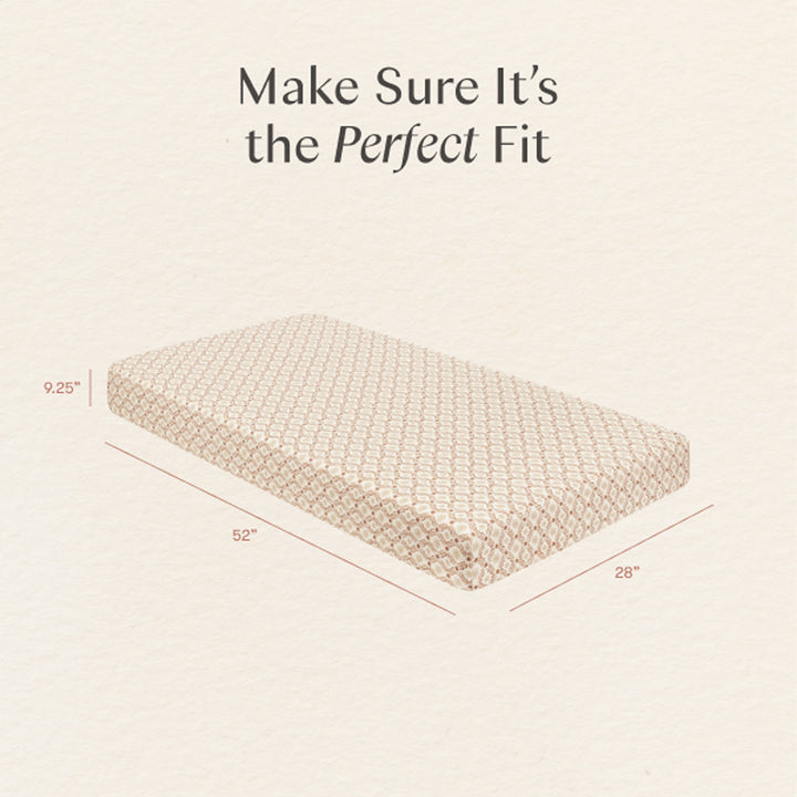 Crib Sheet in GOTS Certified Organic Brushed Cotton