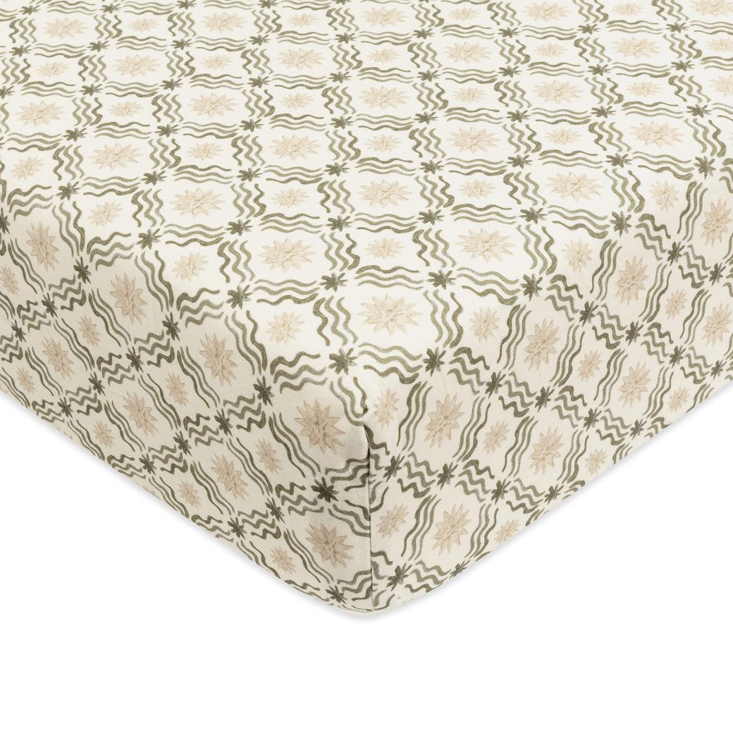 Crib Sheet in GOTS Certified Organic Brushed Cotton