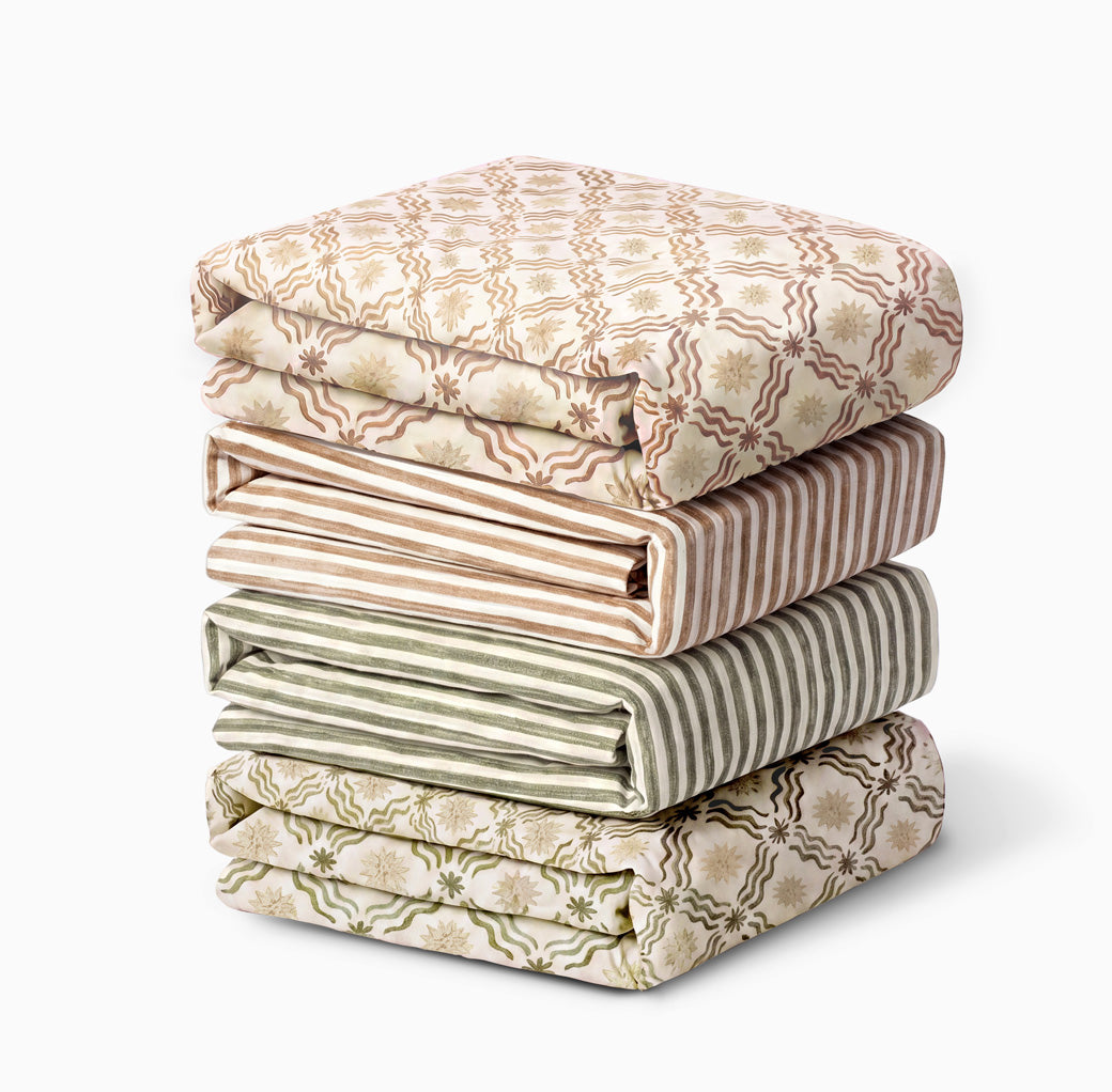 Crib Sheet in GOTS Certified Organic Brushed Cotton
