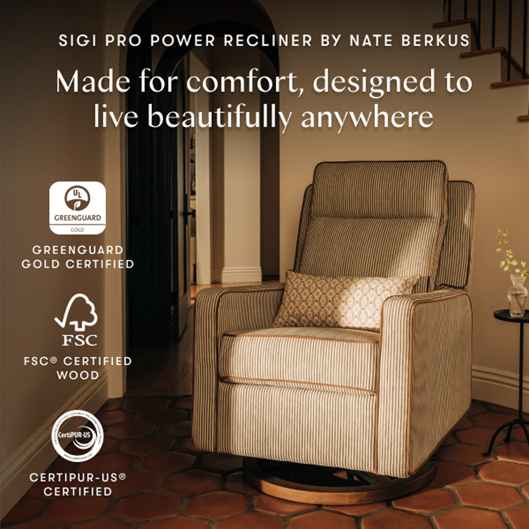 Sigi Pro Power Recliner & Swivel Glider by Nate Berkus