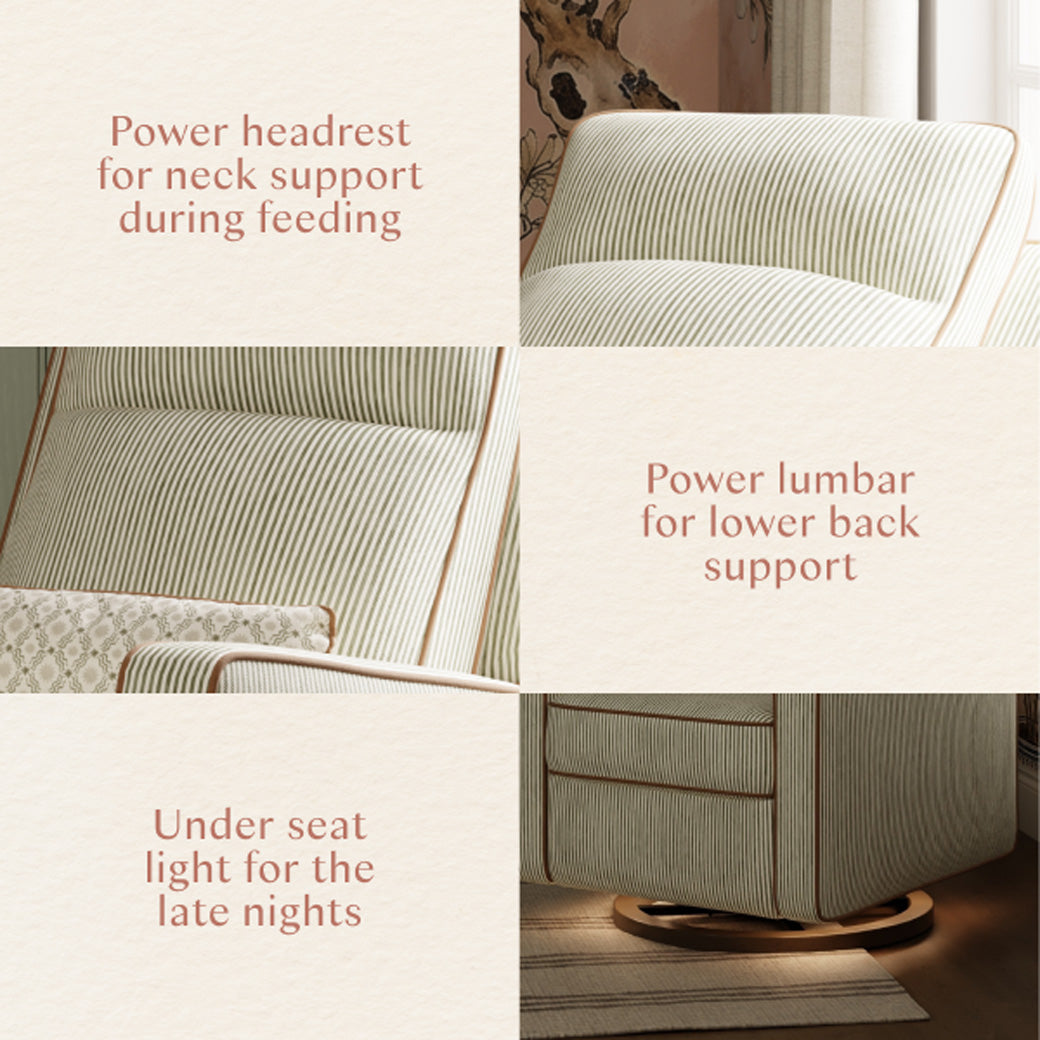 Sigi Pro Power Recliner & Swivel Glider by Nate Berkus