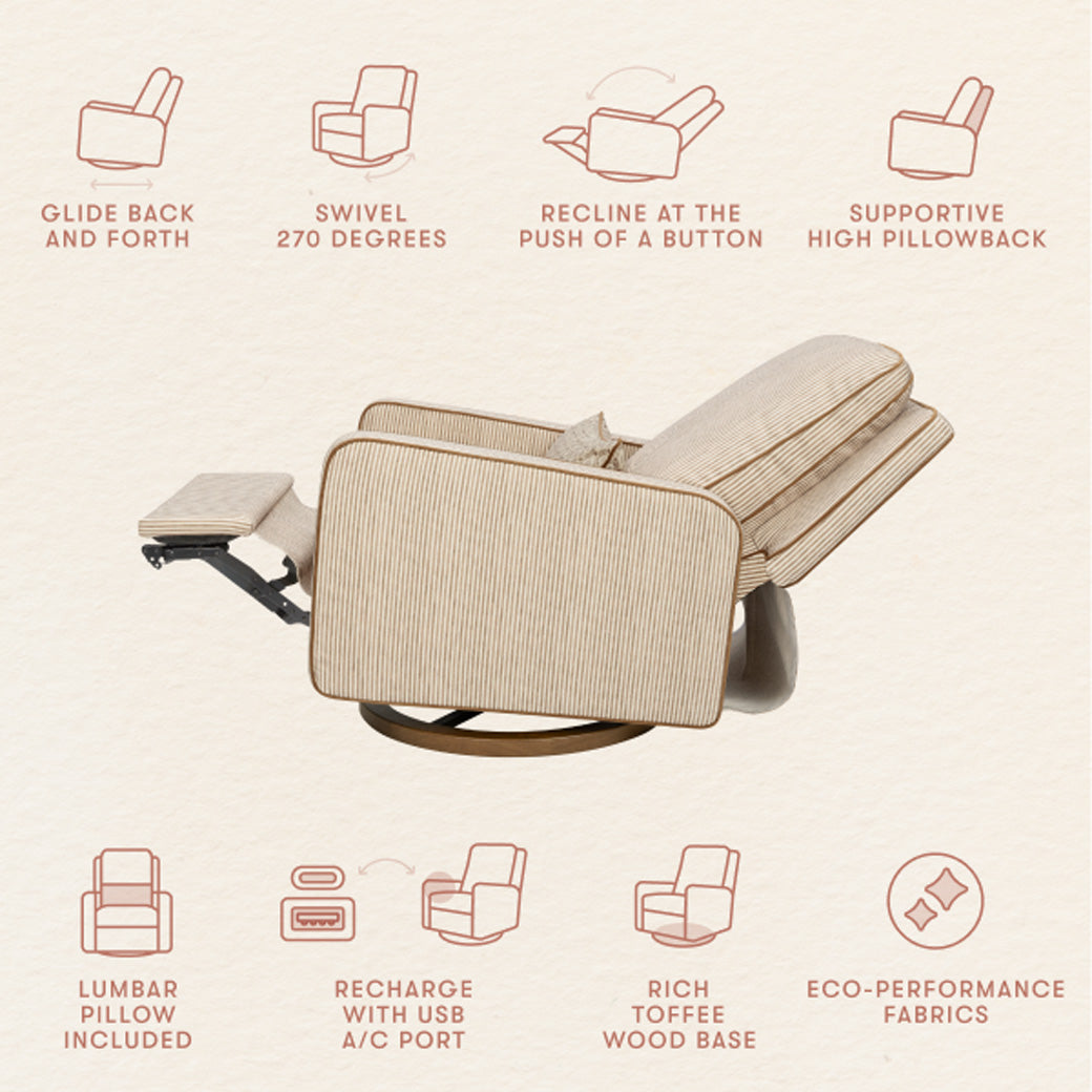 Sigi Electronic Glider Recliner by Nate Berkus