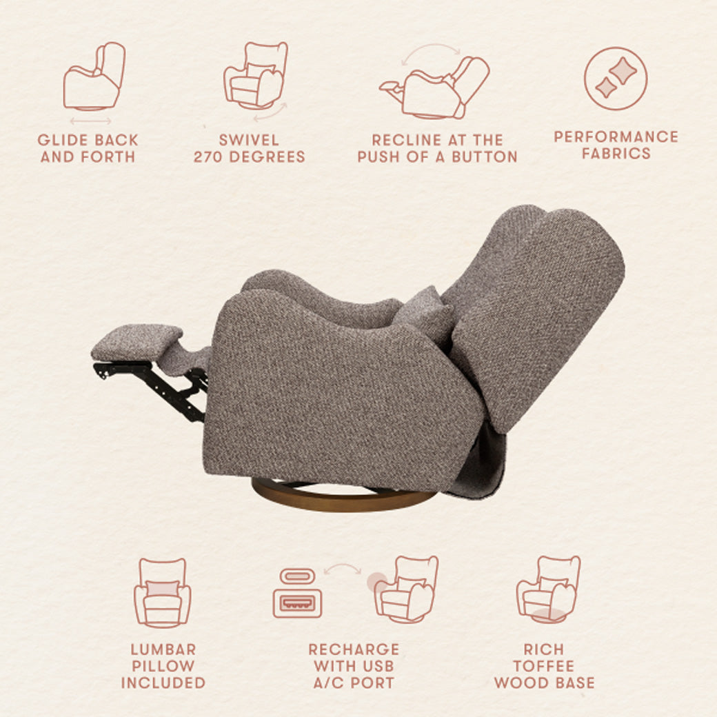 Westham Electronic Recliner and Glider with USB Port  by Nate Berkus