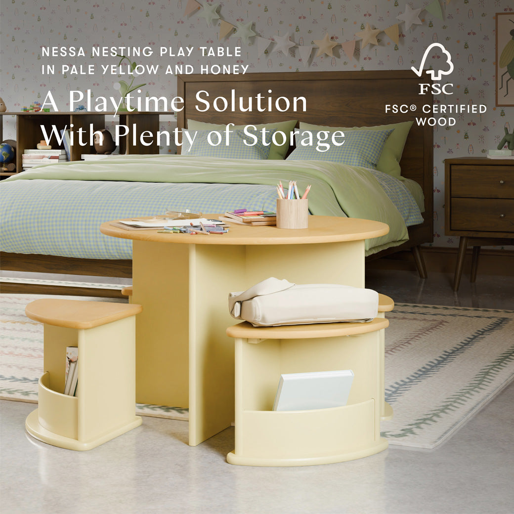 Nessa Nesting Play Table and Chair Set