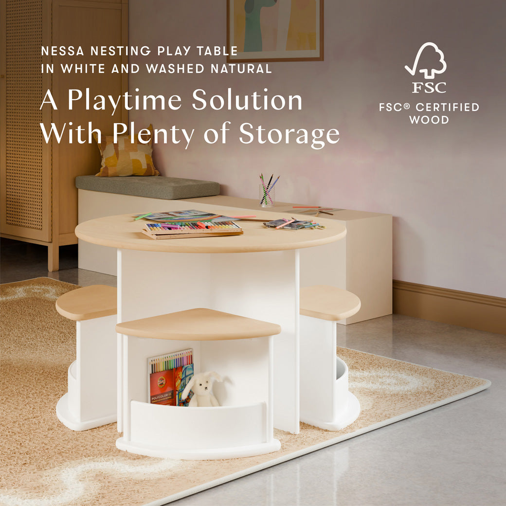 Nessa Nesting Play Table and Chair Set