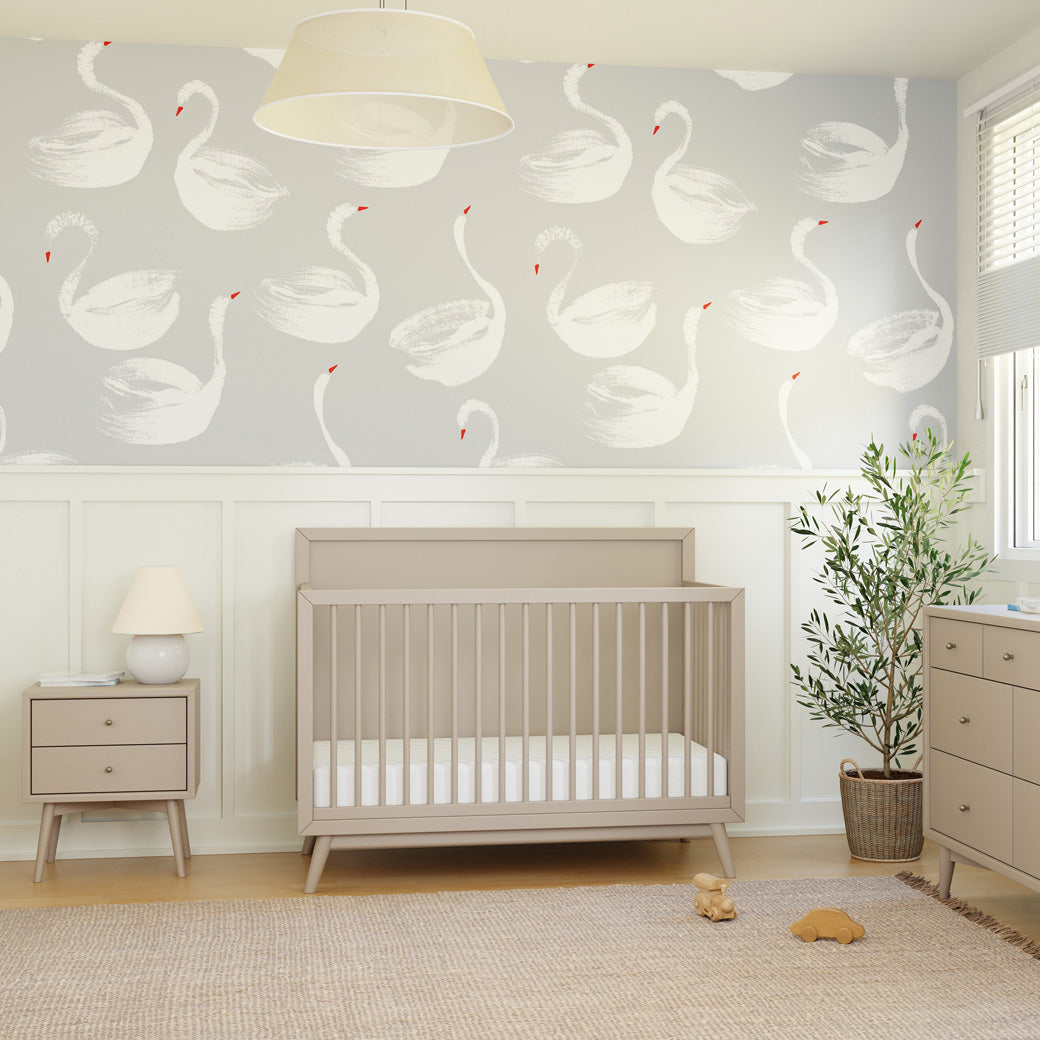 Palma 4-in-1 Convertible Crib + Toddler Bed Conversion Kit