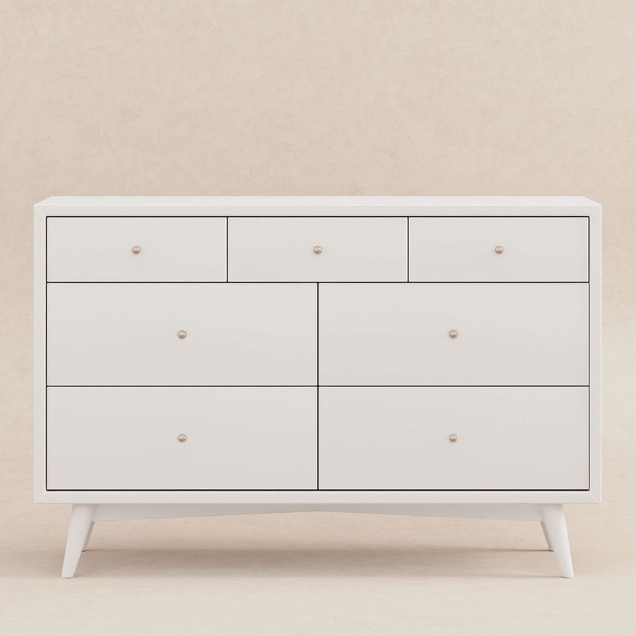 Babyletto Palma 7-Drawer Assembled Double Dresser White