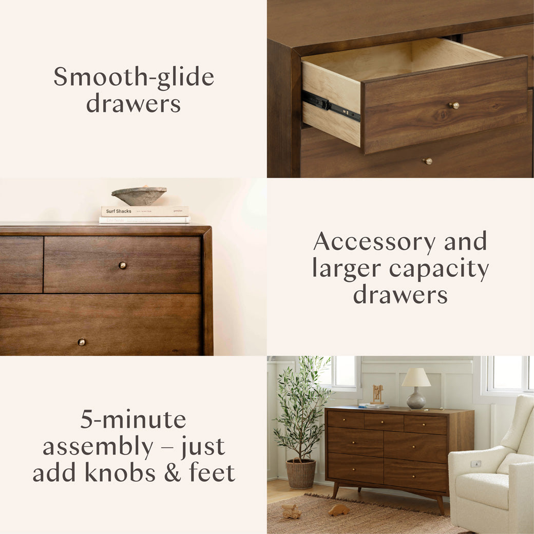 Palma 7-Drawer Assembled Double Dresser