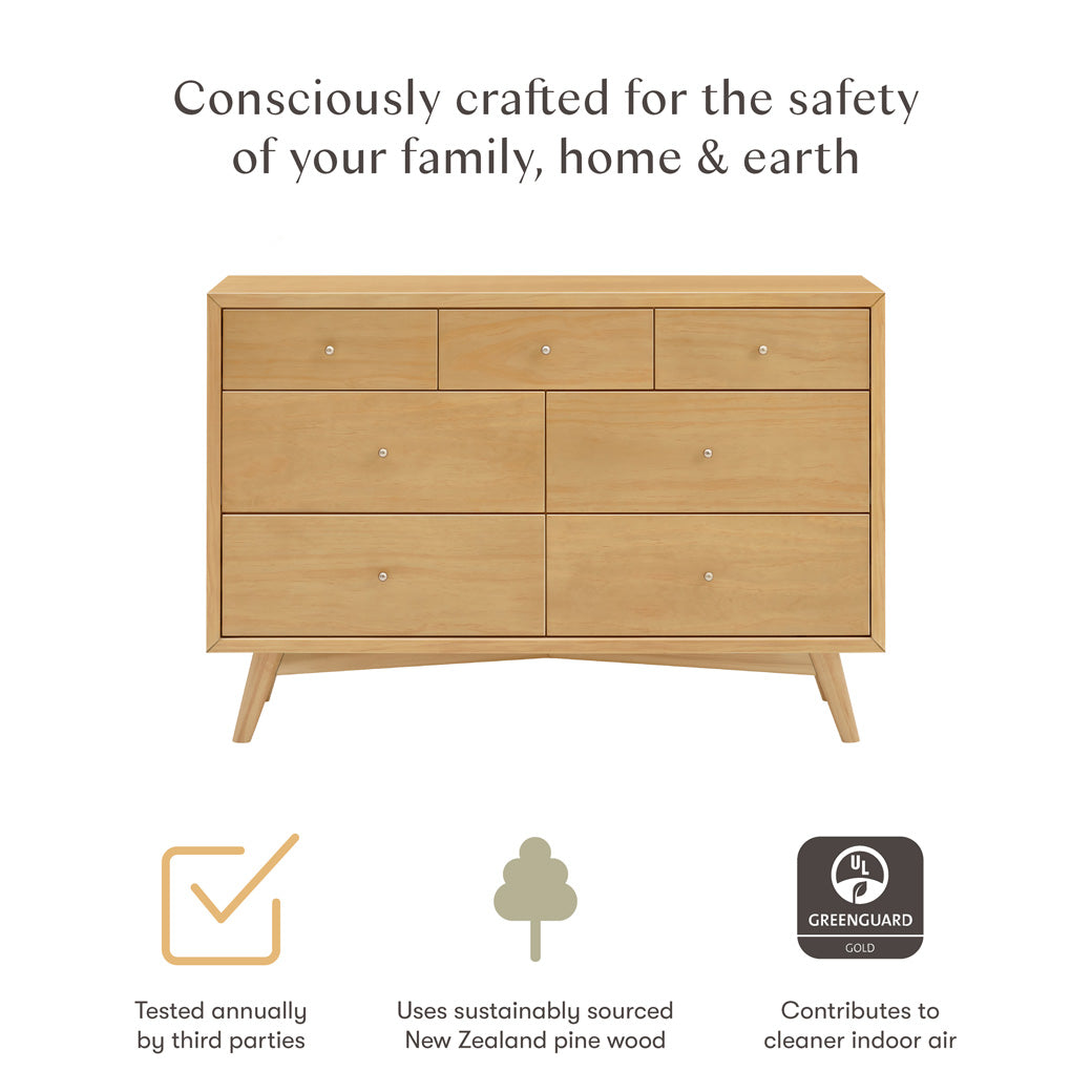 Palma 7-Drawer Assembled Double Dresser