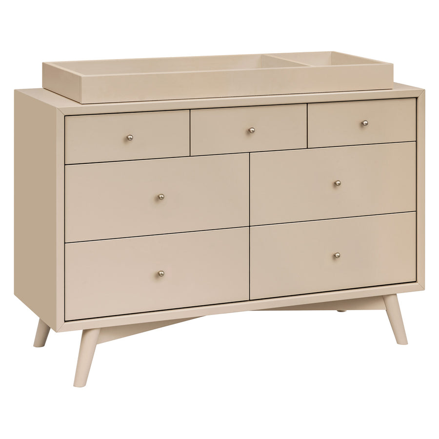 white christmas dresses Babyletto Palma 7-Drawer Assembled Double Dresser