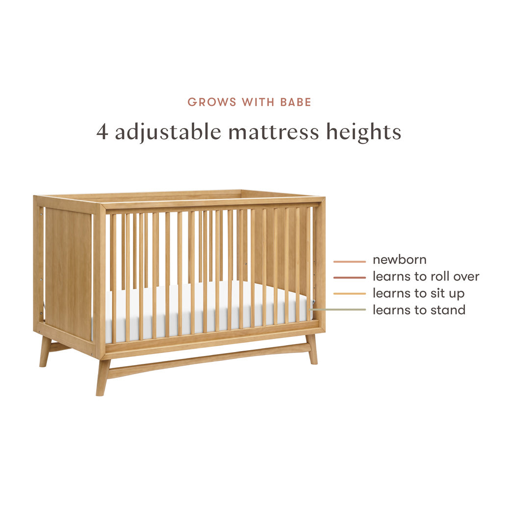 Peggy 3-in-1 Convertible Crib + Toddler Bed Conversion Kit