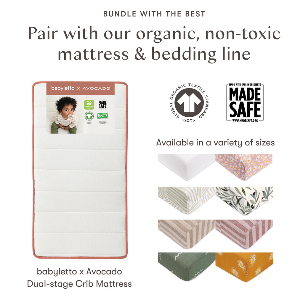 Pogo 8-in-1 Convertible Crib with All-Stages Conversion Kits