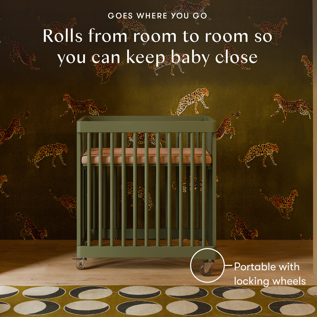 Pogo 8-in-1 Convertible Crib with All-Stages Conversion Kits