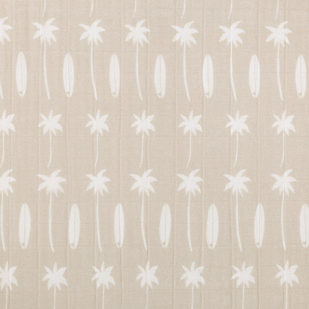 Quilted Changing Pad Cover In GOTS Certified Organic Muslin Cotton