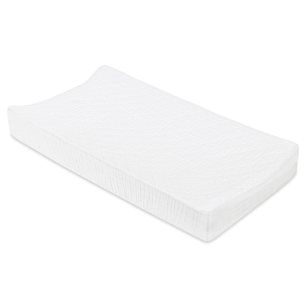 Quilted Changing Pad Cover In GOTS Certified Organic Muslin Cotton