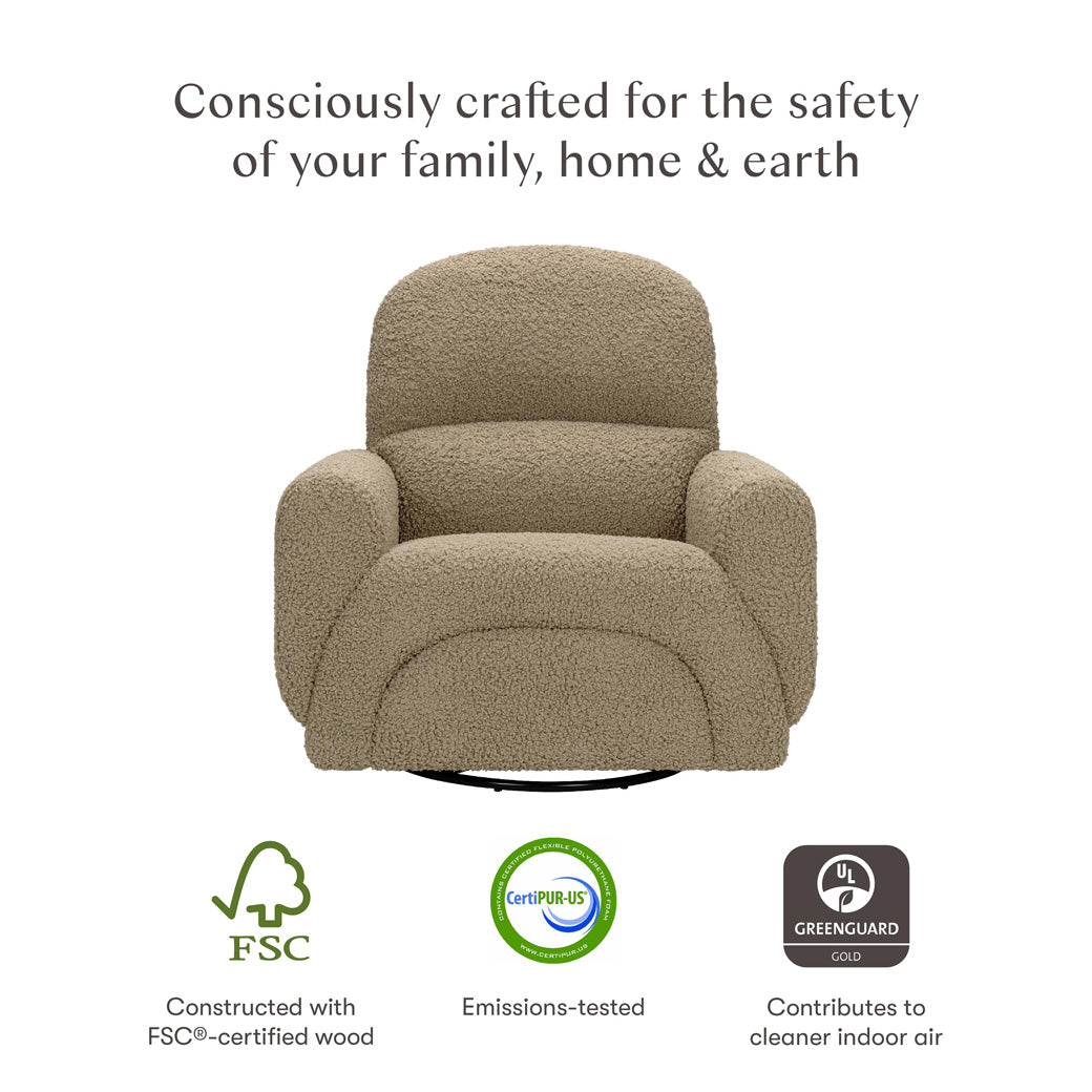 Rainbow Recliner and Swivel Glider