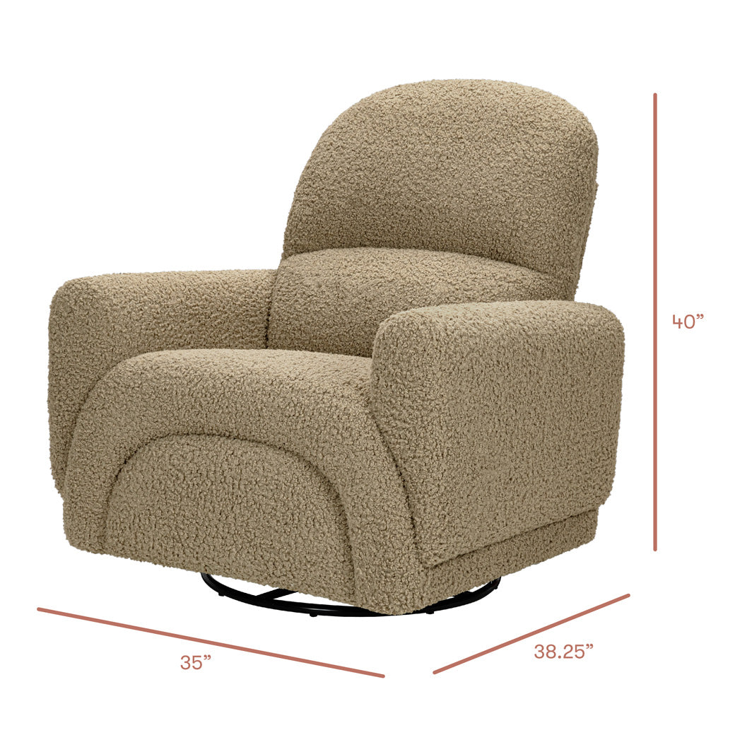Rainbow Recliner and Swivel Glider