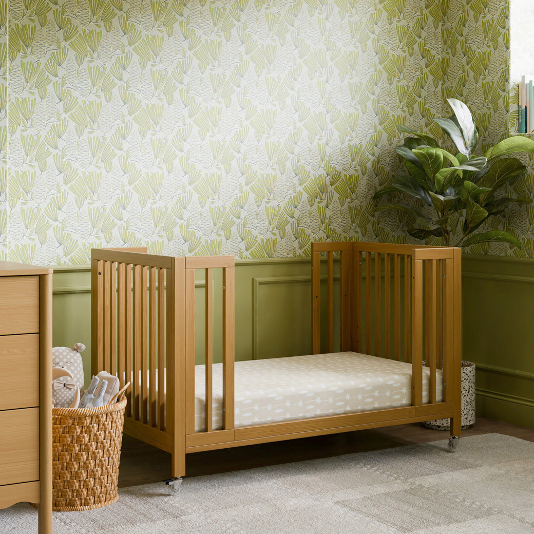 Rolli 9-in-1 Convertible All-Stages Crib with Bassinet & Toddler Bed Conversion Kits