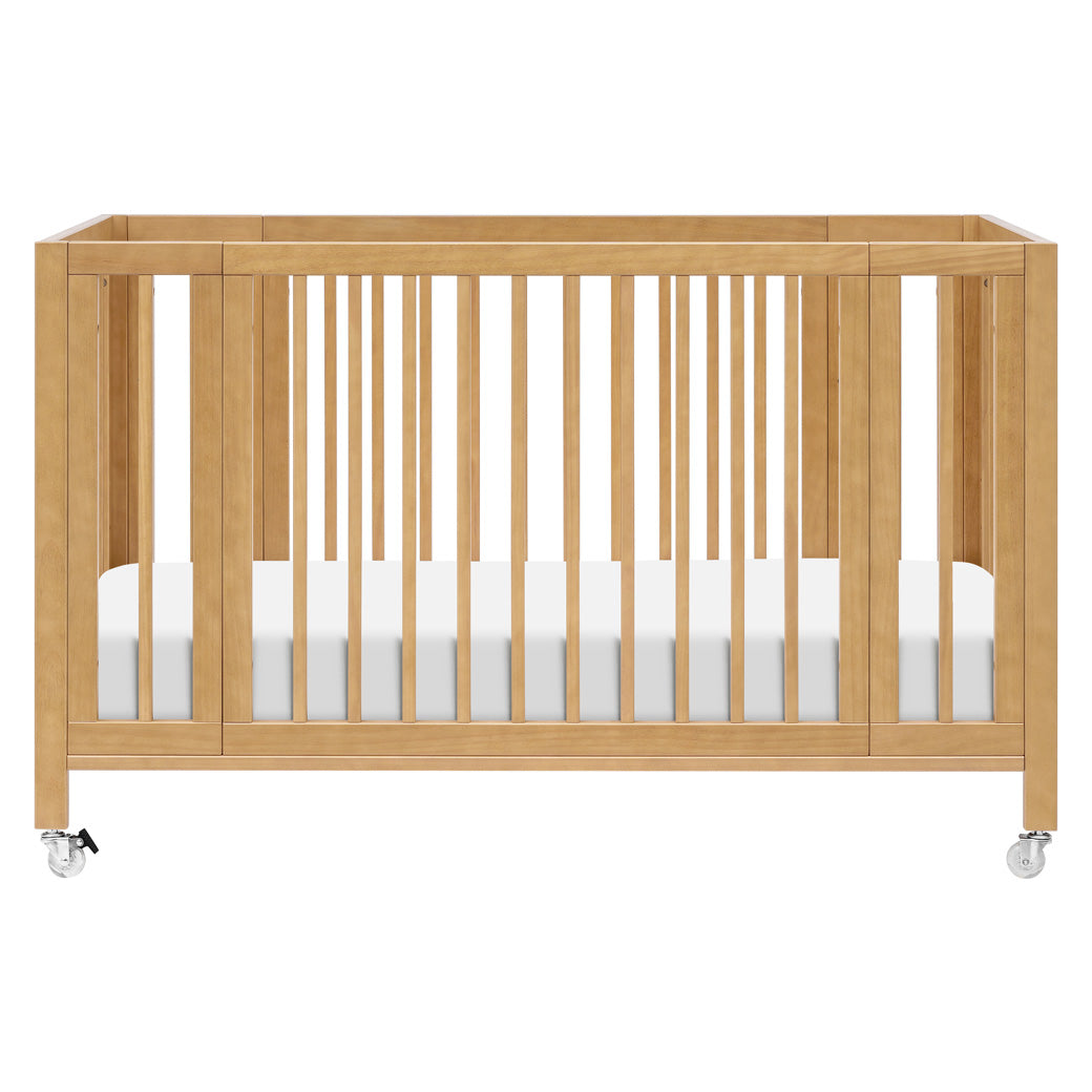 Rolli 9-in-1 Convertible All-Stages Crib with Bassinet & Toddler Bed Conversion Kits
