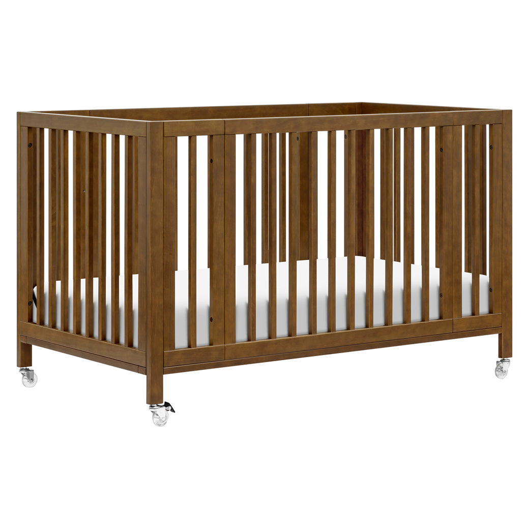 Rolli 9-in-1 Convertible All-Stages Crib with Bassinet & Toddler Bed Conversion Kits