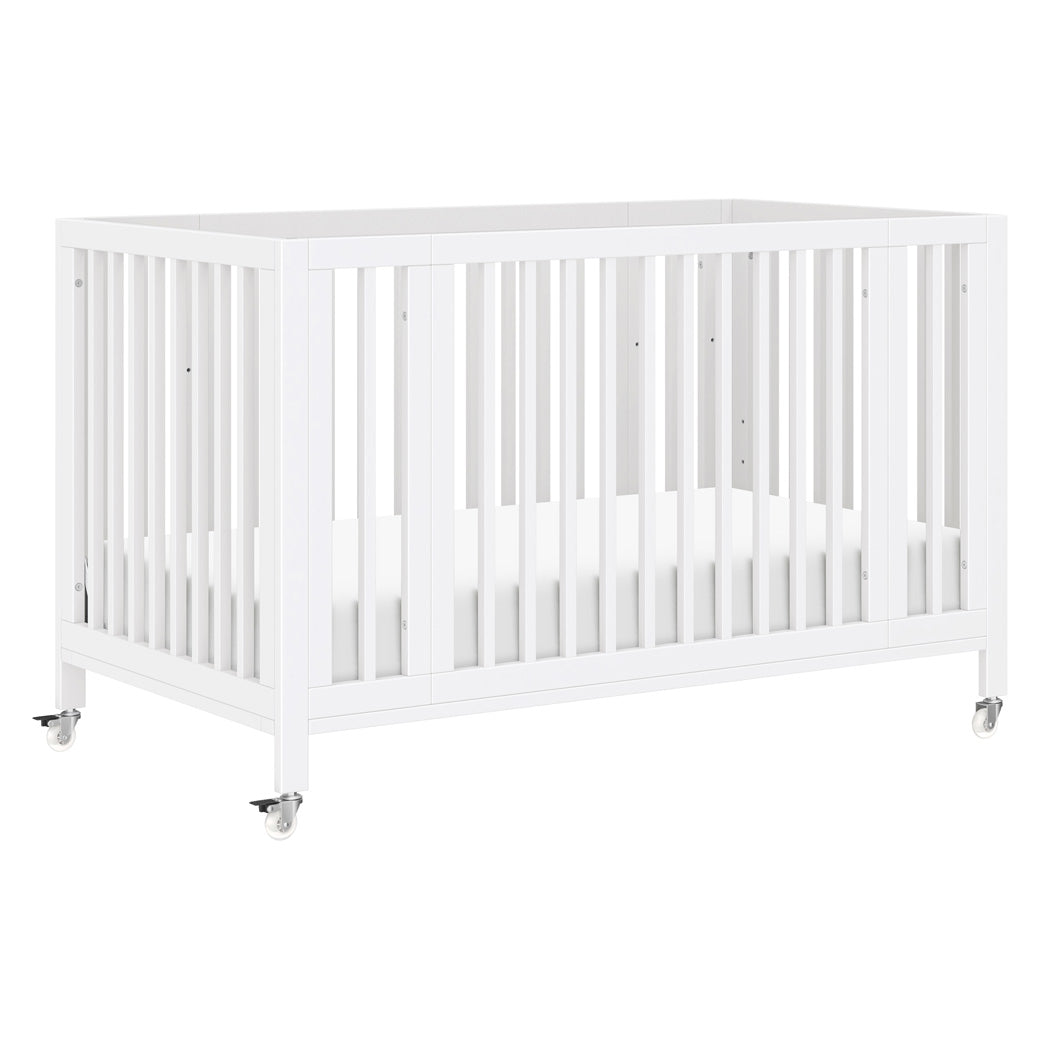 Rolli 9-in-1 Convertible All-Stages Crib with Bassinet & Toddler Bed Conversion Kits